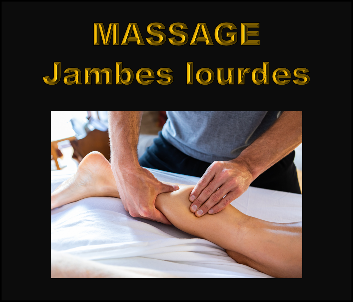 Massage des jambes lourdes chez EMPAB, soulageant la fatigue, améliorant la circulation sanguine et procurant une sensation de légèreté.